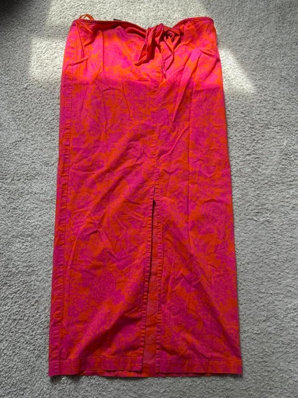 Vintage Ralph Lauren Cotton Wrap Skirt sz S